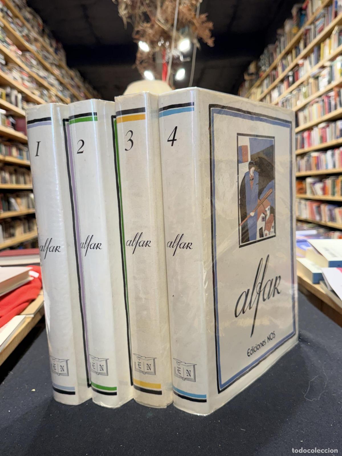 Libros: ALFAR. EDICIONES N&Oacute;S. FACSIMIL. 4 TOMOS. REVISTA CASA AM&Eacute;RICA GALICIA - VVAA