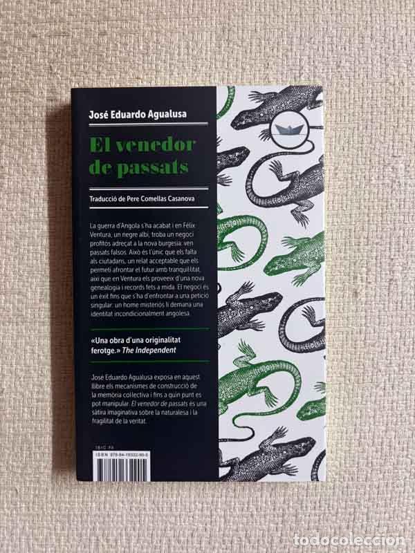 books: El venedor de passats - Jos&eacute; Eduardo Agualusa
