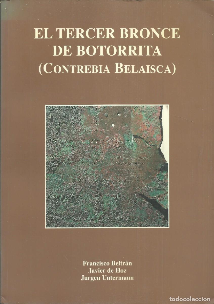Libros: El tercer bronce de Botorrita ( Contrebia Belaisca )