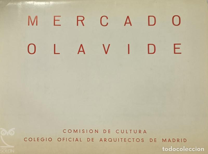 Libros: Mercado de Olavide - Colegio Oficial de Arquitectos de Madrid