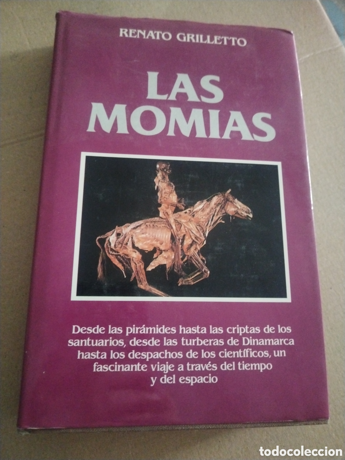 books: Las momias: desde las pir&aacute;mides hasta las criptas de los santuarios.- Grilletto, Renato