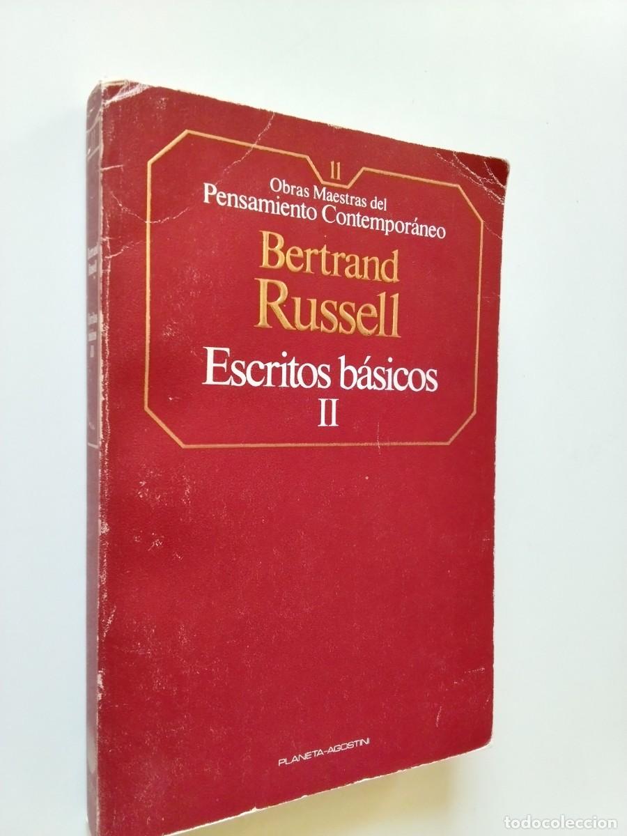 Libros: Bertrand Russell - Escritos b&aacute;sicos II