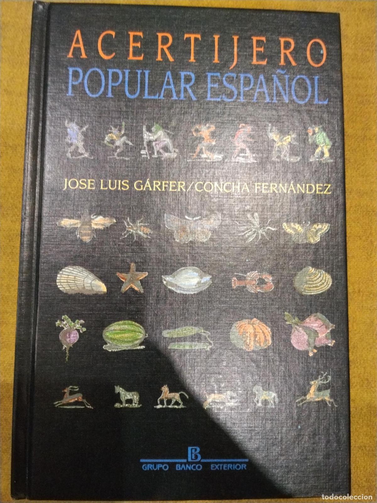 Libros: Acertijero popular espa&ntilde;ol (Colecci&oacute;n Investigaciones) (Spanish Edition) - GARFER; Jos&eacute; Luis. FERNAN