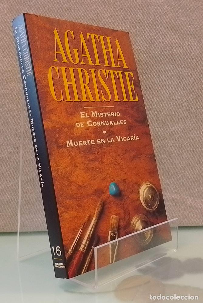 Libros: El misterio de Cornualles. Muerte en la vicar&iacute;a - Agatha Christie