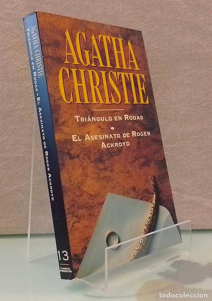 Libros: Tri&aacute;ngulo en Rodas. El asesinato de Roger Ackroid - Agatha Christie