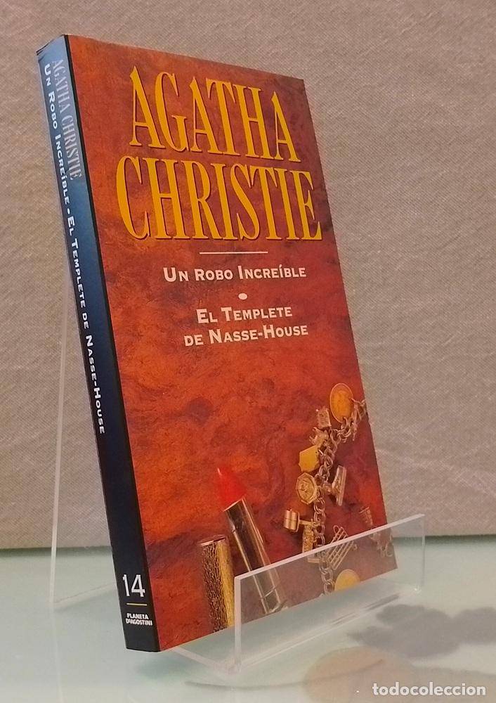 Libros: Un robo incre&iacute;ble. El templete del Nasse-House - Agatha Christie