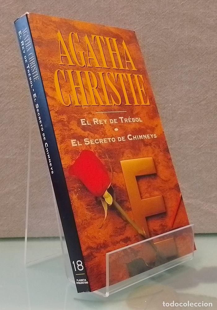 Libros: El rey de tr&eacute;bol. El secreto de Chimneys - Agatha Christie