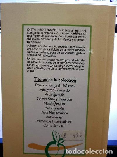 Livres: Dieta mediterr&aacute;nea- 9788482381503