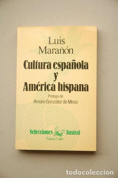 Libros: Cultura espa&ntilde;ola y Am&eacute;rica hispana- 9788423921263