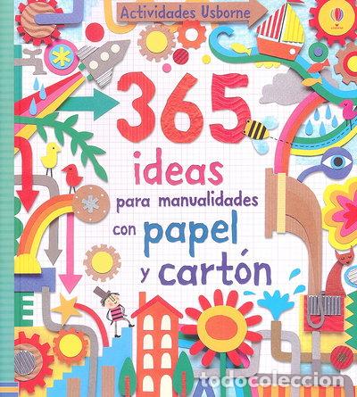 B&uuml;cher: 365 ideas para manualidades con papel y cart&oacute;n- 9781409543596