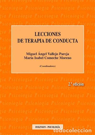 books: Lecciones de Terapia de Conducta- 9788490857595