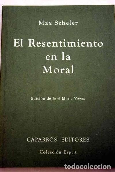 Libros: El resentimiento en la moral- 9788487943126