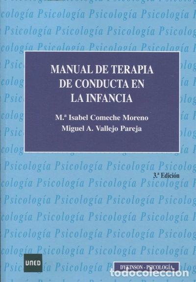 B&uuml;cher: Manual de terapia de conducta en la infancia- 9788490857601