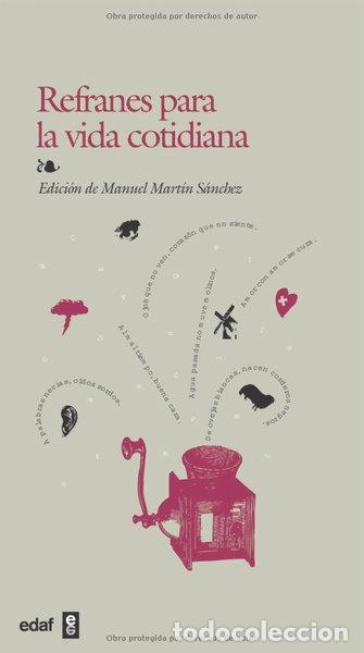 Libros: Refranes para la vida cotidiana- 9788441416857