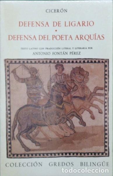 Libri di seconda mano: Defensa de Ligario - Defensa del Poeta Arqu&iacute;as- 9788424914011