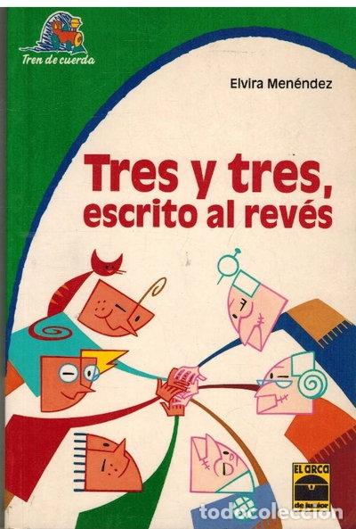 books: Tres y tres, escrito al rev&eacute;s- 9788447802944