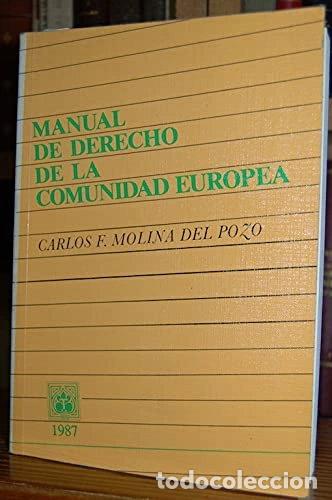 Livres: Manual de derecho de la Comunidad Europea- 9788486440541