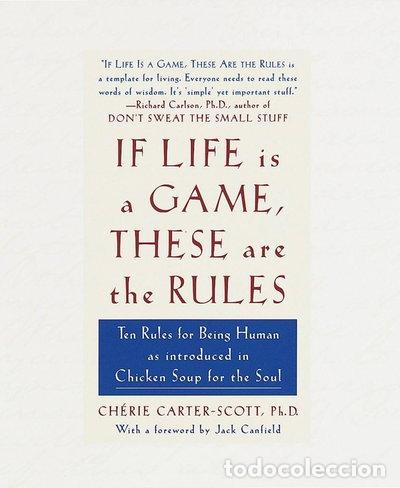 Livres: If Life Is a Game, These Are the Rules- 9780767902380