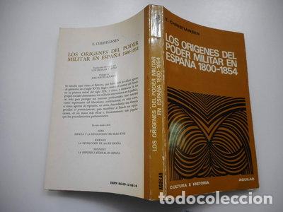 Libros: Los or&iacute;genes del poder militar en Espa&ntilde;a 1800-1854- 9788403120419