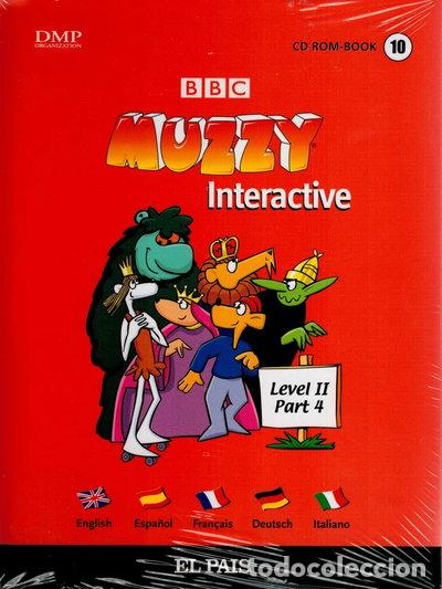 Libros: BBC Muzzy DVD-Book 10: Level II Part 4- 8424013000109