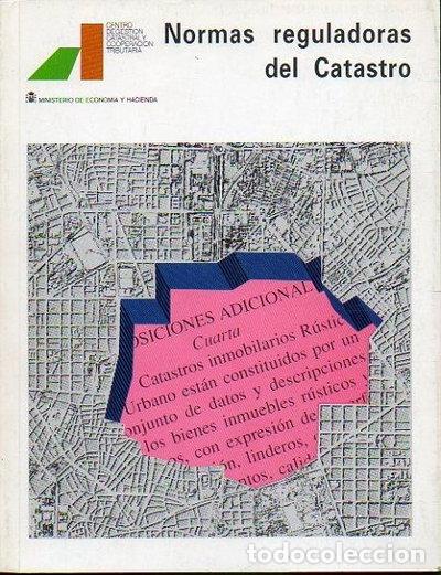 Livros em segunda m&atilde;o: Normas reguladoras del catastro- 9788487059230