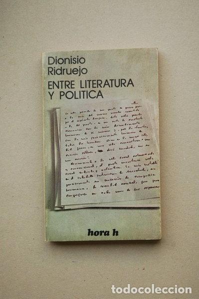Livres: Entre literatura y pol&iacute;tica- 9788429900439