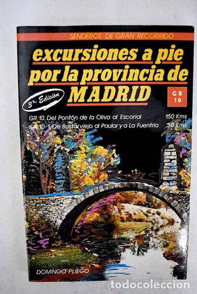 Libri di seconda mano: Excursiones a pie por la provincia de Madrid- 9788487746017