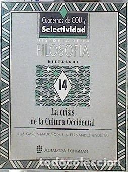 Livros em segunda m&atilde;o: Nietzsche: La crisis de la cultura occidental- 9788420522739