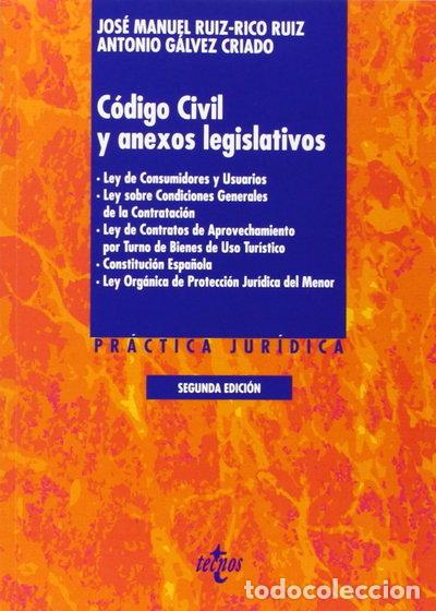 Libros: C&oacute;digo civil y anexos legislativos- 9788430963973