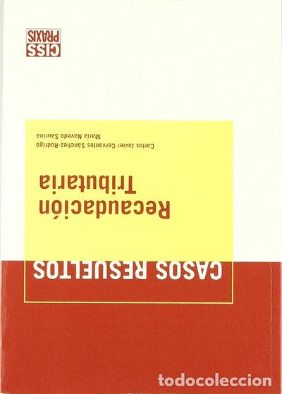 B&uuml;cher: Casos resueltos. Recaudaci&oacute;n tributaria- 9788482353593
