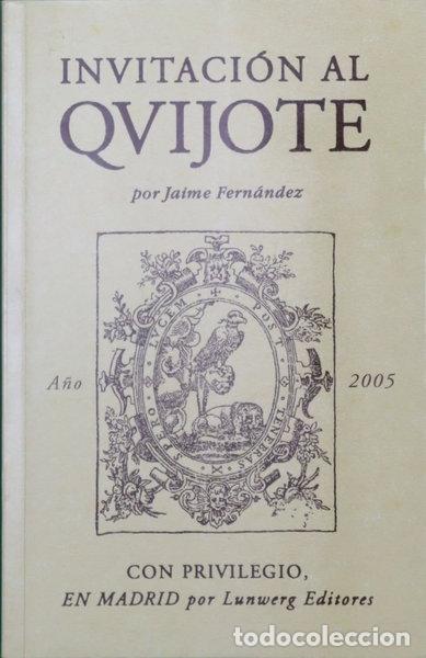 B&uuml;cher: Invitaci&oacute;n al Quijote- 9788497851442