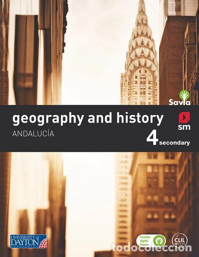 Libros: Geography and History. 4 ESO. Savia. Andaluc&iacute;a- 9788417815516