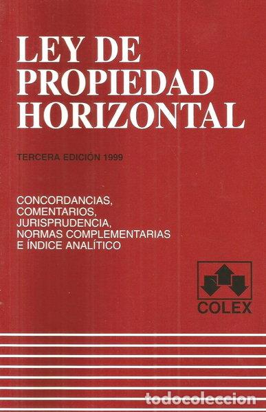 books: Ley de Propiedad Horizontal- 9788478794867