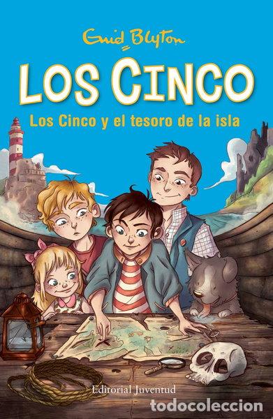 Libros: Los Cinco y el tesoro de la isla- 9788426142924