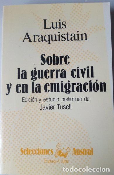 Libros: Sobre la guerra civil y en la emigraci&oacute;n- 9788423921164