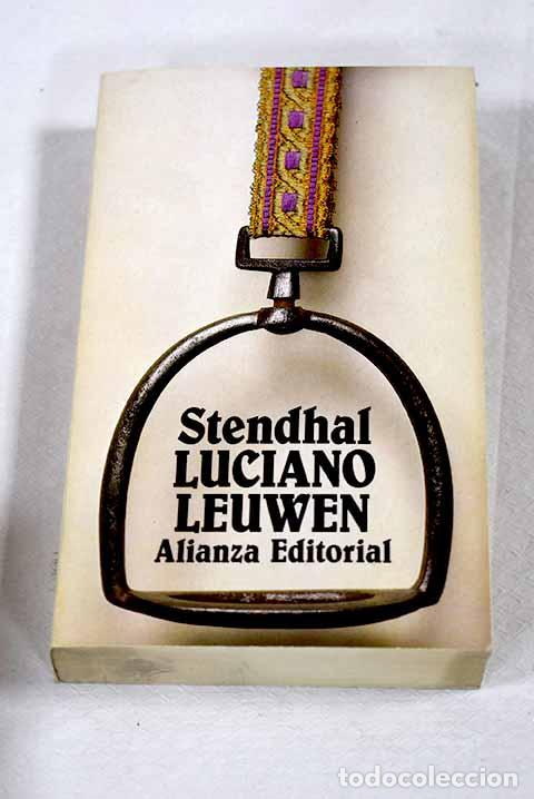 Livres: Luciano Leuwen: Stendhal.- Stendhal
