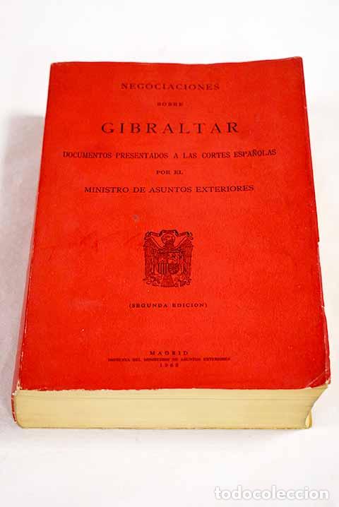 Livres: Negociaciones sobre Gibraltar