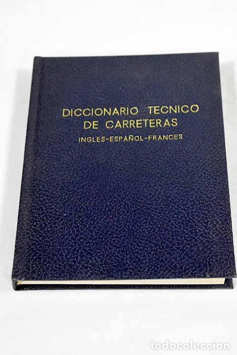 Livros em segunda m&atilde;o: Diccionario tecnico de carreteras