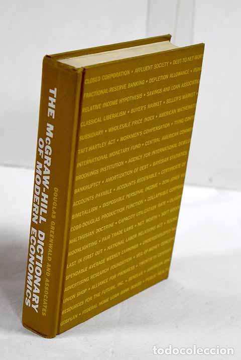 Livros em segunda m&atilde;o: The McGraw-Hill dictionary of modern economics: a handbook of terms and organizations