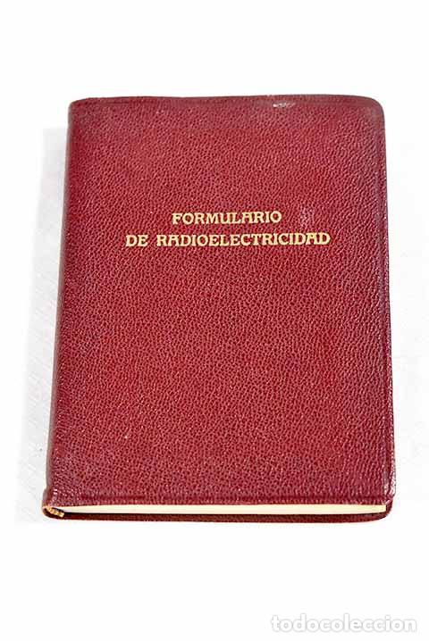 Libros: Formulario de radioelectricidad