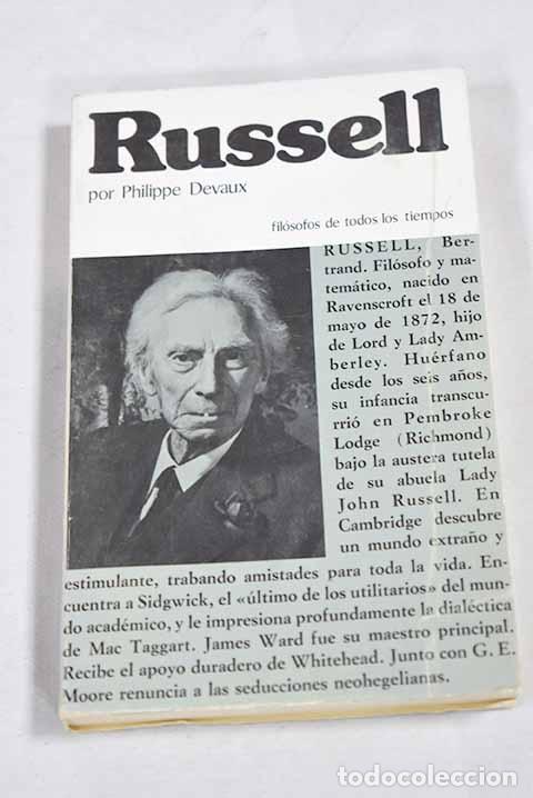 Libri di seconda mano: Rusell o la paz en la verdad.- Devaux, Philippe