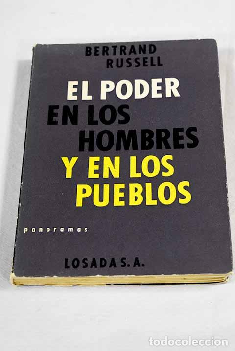 books: El poder en los hombres y en los pueblos.- Russell, Bertrand