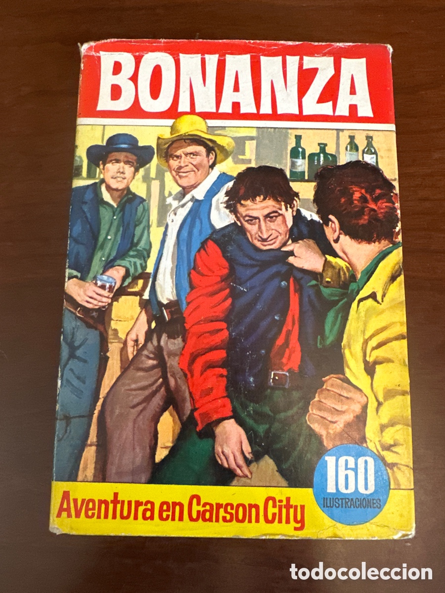Libros: COLECCI&Oacute;N HEROES. NUMERO 24. BONANZA. AVENTURA EN CARSON CITY. BRUGUERA