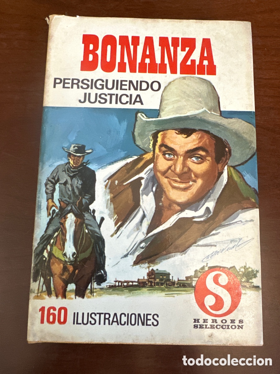 Libros: BRUGUERA Colecci&oacute;n HEROES 5 BONANZA - PERSIGUIENDO JUSTICIA - 1969 1&ordf; Edici&oacute;n TAPA DURA
