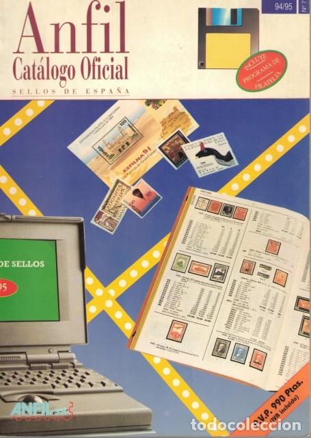 Libros: ANFIL. CATALOGO OFICIAL. SELLOS DE ESPA&Ntilde;A. ANDORRA. CORREO ESPA&Ntilde;OL Y FRANCES. TEMA AMERICA. EUR... -