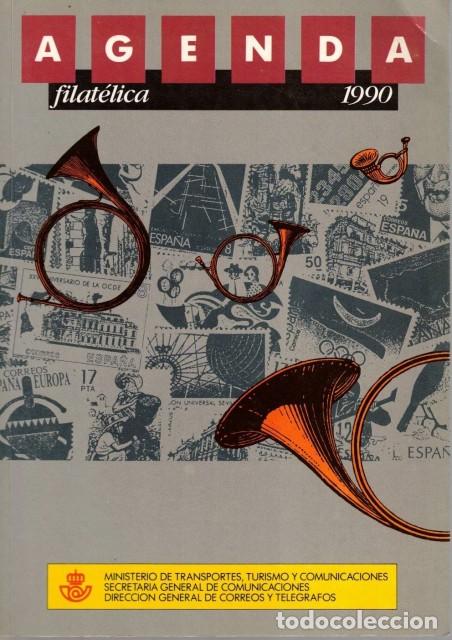 Libros: AGENDA FILAT&Eacute;LICA 1990 - Ministerio de transportes, turimo y comunicaciones, Secretar&iacute;a General de C