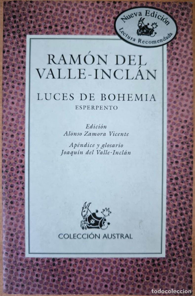 Libros: Luces de Bohemia, de Ram&oacute;n del Valle-Incl&aacute;n
