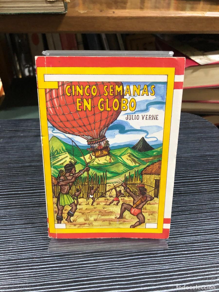 Libros: Cinco semanas en globo Julio Verne