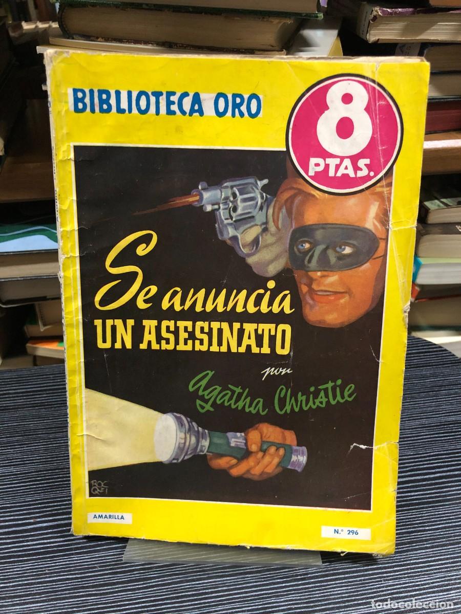 Libros: Se anuncia un asesinato Agatha Christie