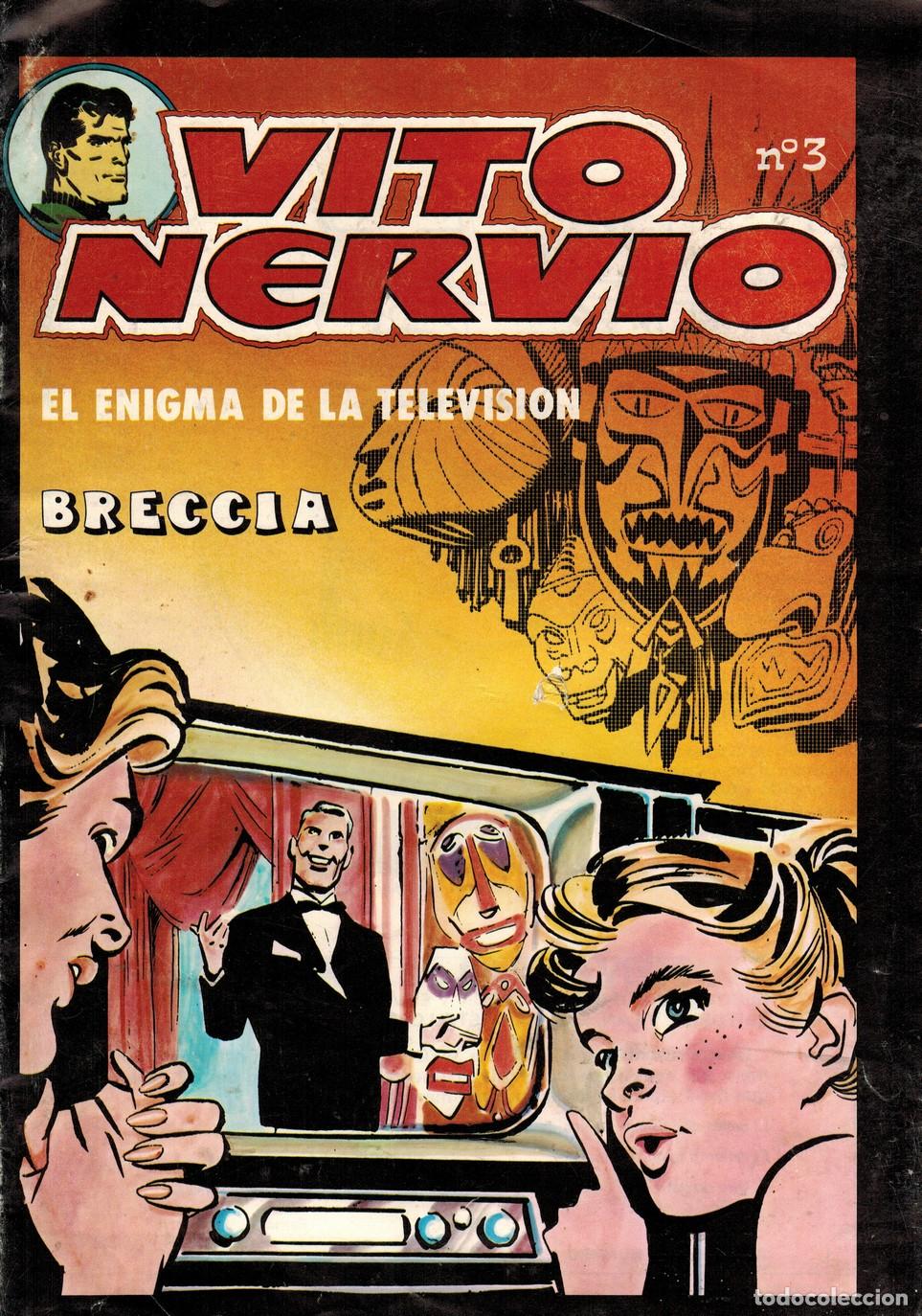 Libros: BRECCIA, Alberto. Vito Nervio n&ordm; 3. El enigma de televisi&oacute;n